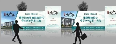 宝鸡错落形地产围挡